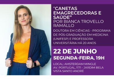 LIDE Mulher ABC promove encontro sobre canetas emagrecedoras e saúde da mulher