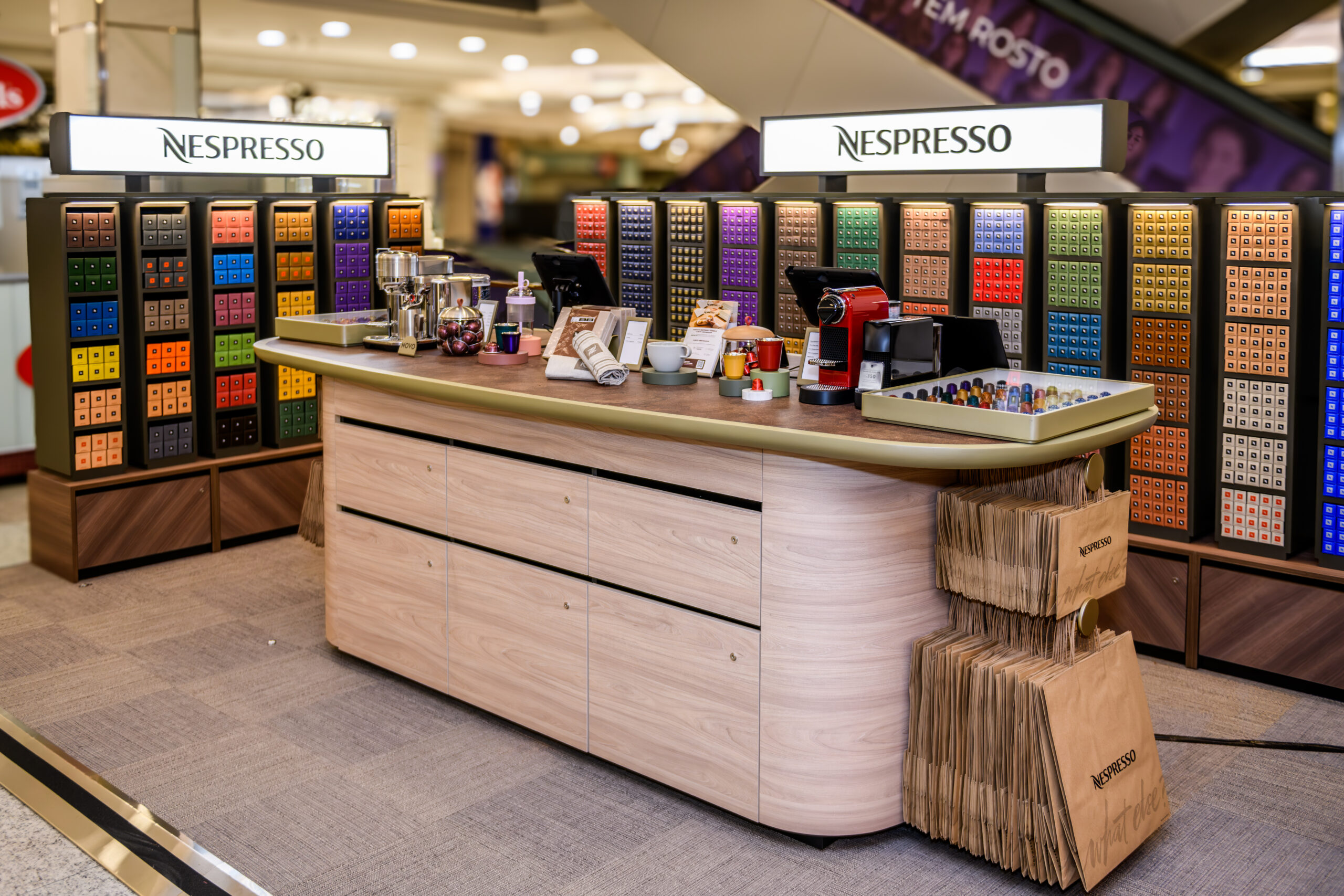 Nespresso inaugura boutique no Shopping ABC