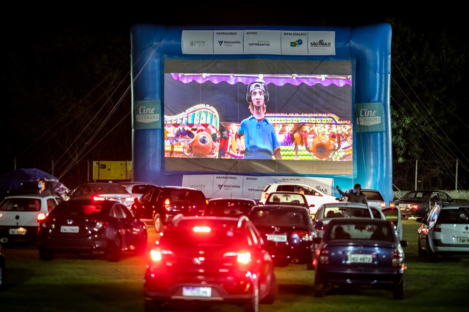 Cine Autorama, no formato drive-in, pela primeira vez em Santo André