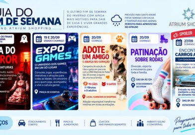 Atrium Shopping tem games, terror, patinação e adoção de pets neste fim de semana