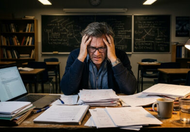 Professor não consegue sair da escola: 3 em cada 4 professores trabalham além da jornada contratada, aponta pesquisa 