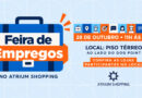 Atrium Shopping realiza Feirão de Empregos nesta quarta