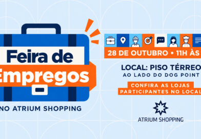 Atrium Shopping realiza Feirão de Empregos nesta quarta